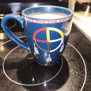 Native American Inspired Ceramic Mug